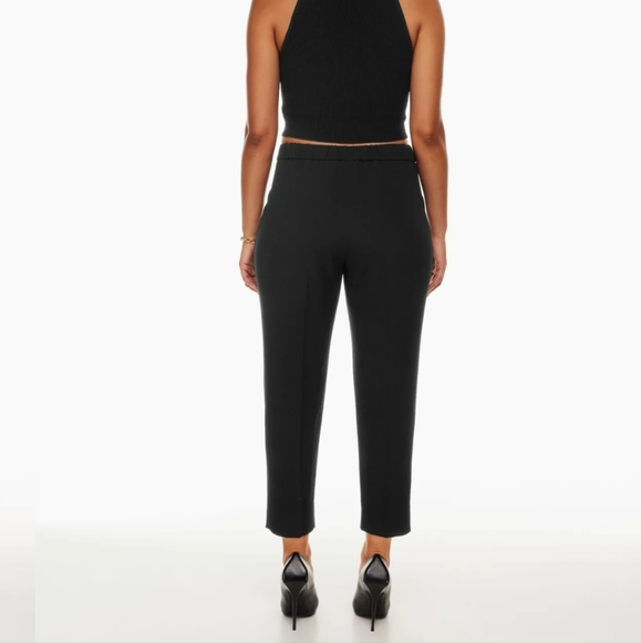 Aritzia Babaton Conan cropped pant, size 00, black, EUC - Picture 3 of 13